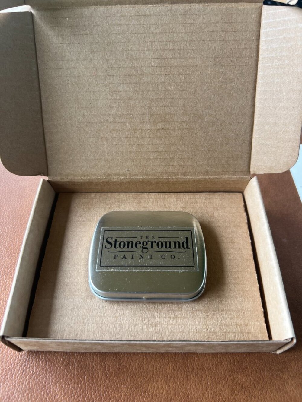 #1 Roman Szmal Full Pan Watercolour paints in a Stoneground Tin - Picture 3 of 3